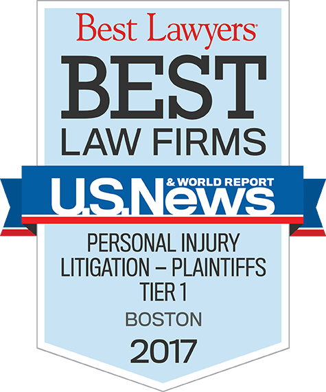 Best Lawyers Award for Personal Injury Litigation 2017