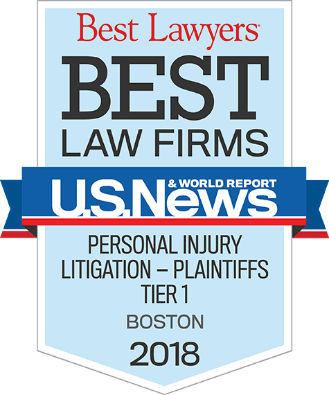 Best Lawyers Award for Personal Injury Litigation 2018