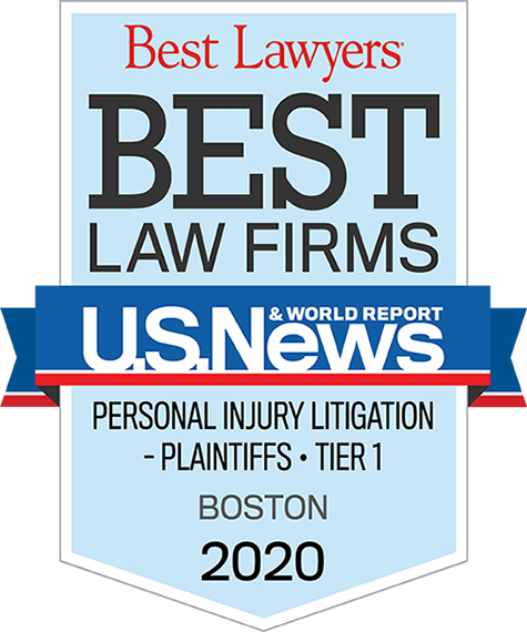 Best Lawyers Award for Personal Injury Litigation 2020